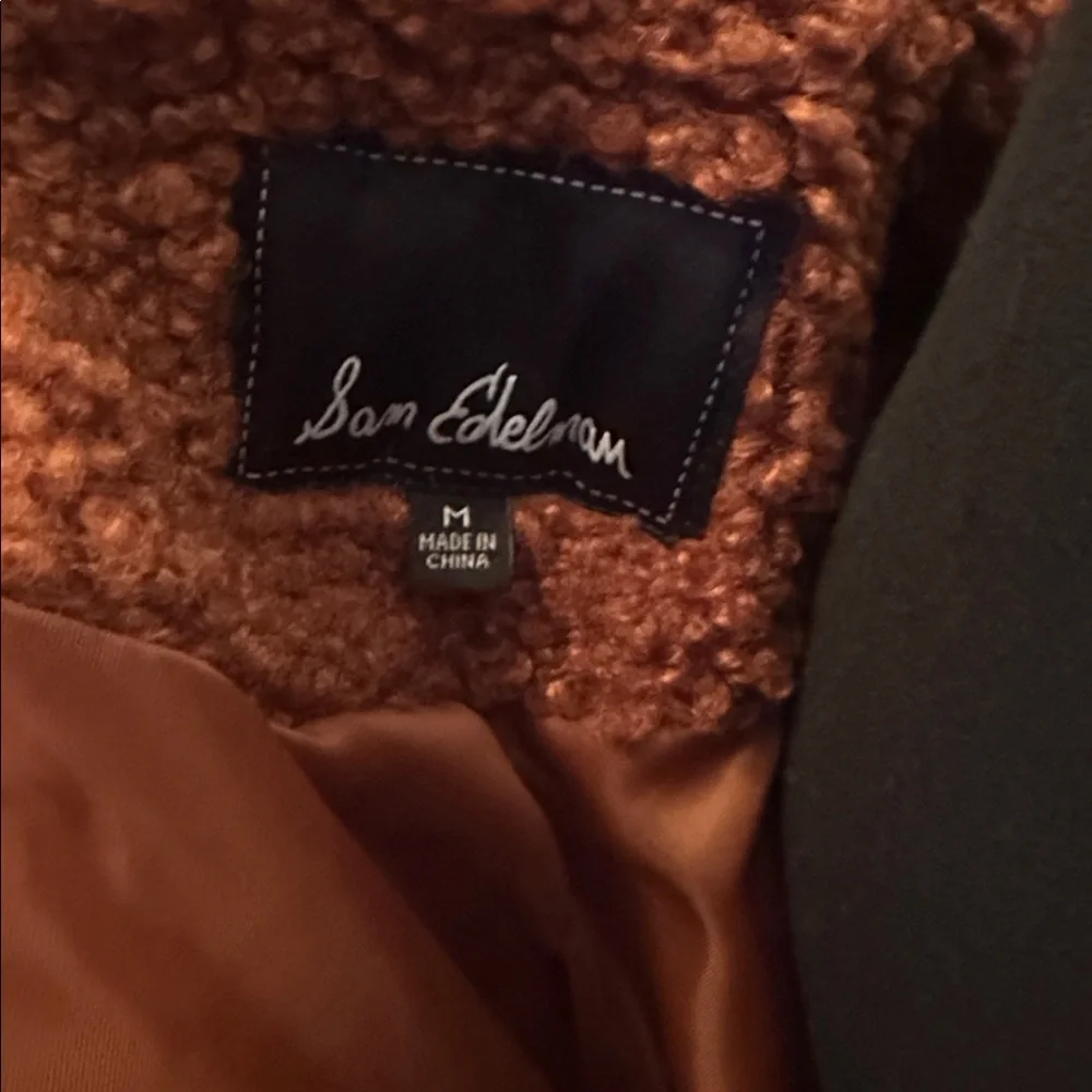 Sam Edelman Rust Teddy Jacket - Picture 9 of 12